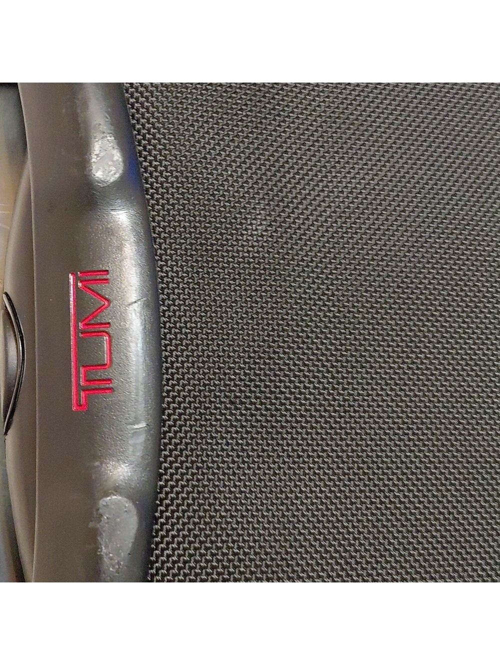 Tumi Solid Black Nylon Rolling Suitcase 27"-21"-13"  Wheels Unisex Adult #1095